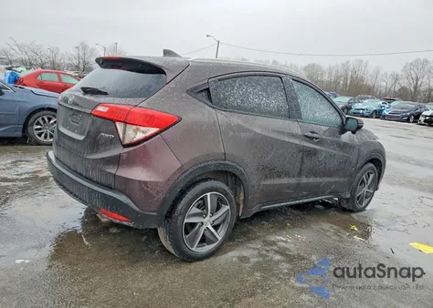 2022 Honda Hr-V Ex z USA, uszkodzony, nr VIN 3CZRU6H54NM751714